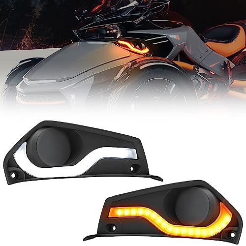 Feux de circulation diurnes Spyder F3 pour rouler sereinement en basse montagne et forêt