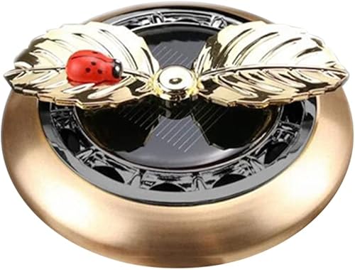 Ambientador de aire giratorio de hojas solares para aromaterapia, decoración de aroma con aroma para tableta, adorno para aliviar la actualización