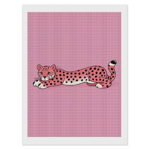 Kit peinture diamant guepard 5D FodPand, l'idee cadeau loisirs creatifs