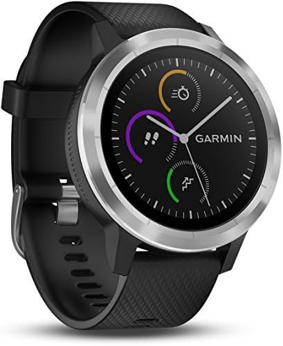 Smartwatch Garmin Vivoactive 3 1,2" GPS Waterproof 5 ATM Glonass Black Stainless Steel