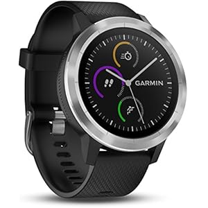 Garmin Vivoactive 3 – Smartwatch con GPS y pulso en la muñeca, Negro/Plata, M/L