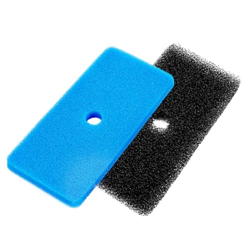 AQUANEAT Replacement Pond Filter Pads Compatible with TotalPond 52231 and 52229 Pond Filter Box Sponge Filter Media Pad for Outdoor Koi Fish (2pcs)