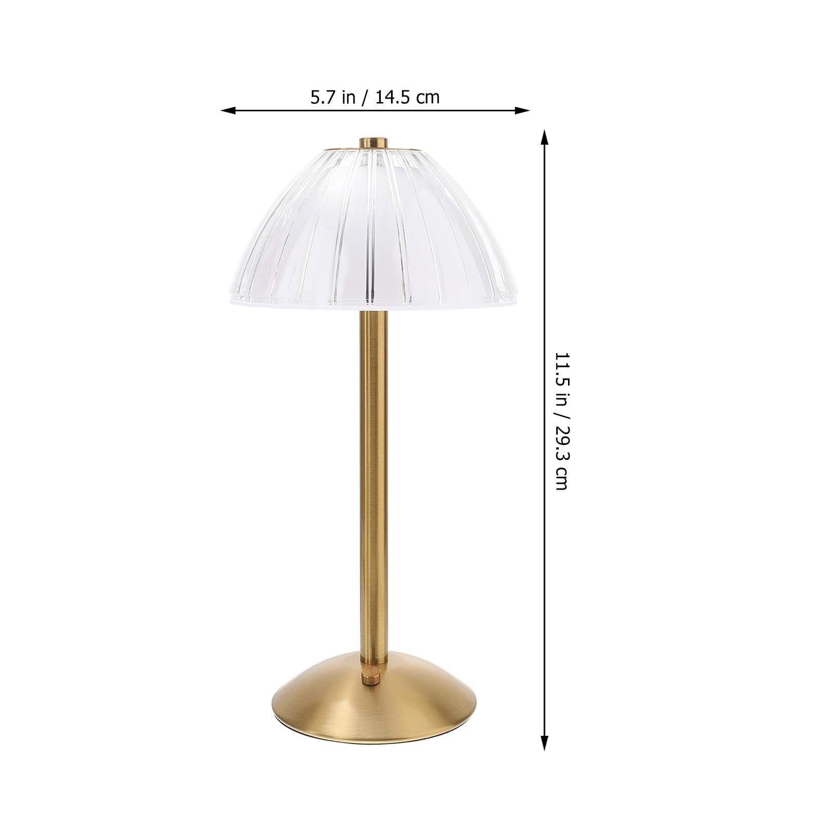 KOMBIUDA Stołowa W Kształcie Grzyba Retro Lampka Nocna Z Akumulatorem Lampka Nocna Z Dotykowym Ekranem LED W Kształcie Grzyba Z Akumulatorem