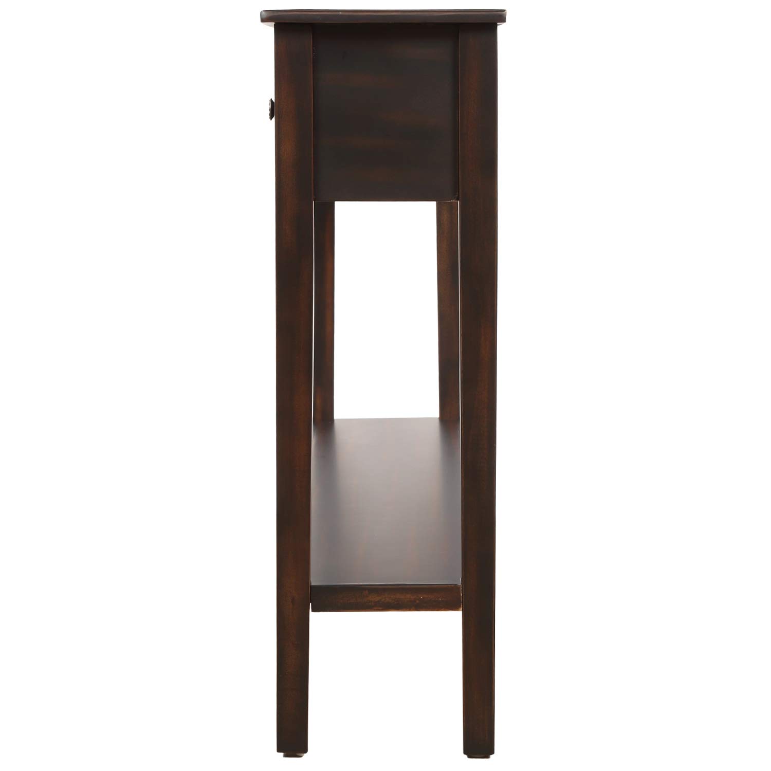 60 inch Long Entryway Table with Storage,JULYFOX Slim Hallway Table