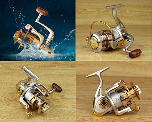 JSHANMEI Angelrute und Rolle Combo Angelset Kohlefaser Teleskop Spinning Tragbare Angelrute Angelausrüstung mit… – Bild 6