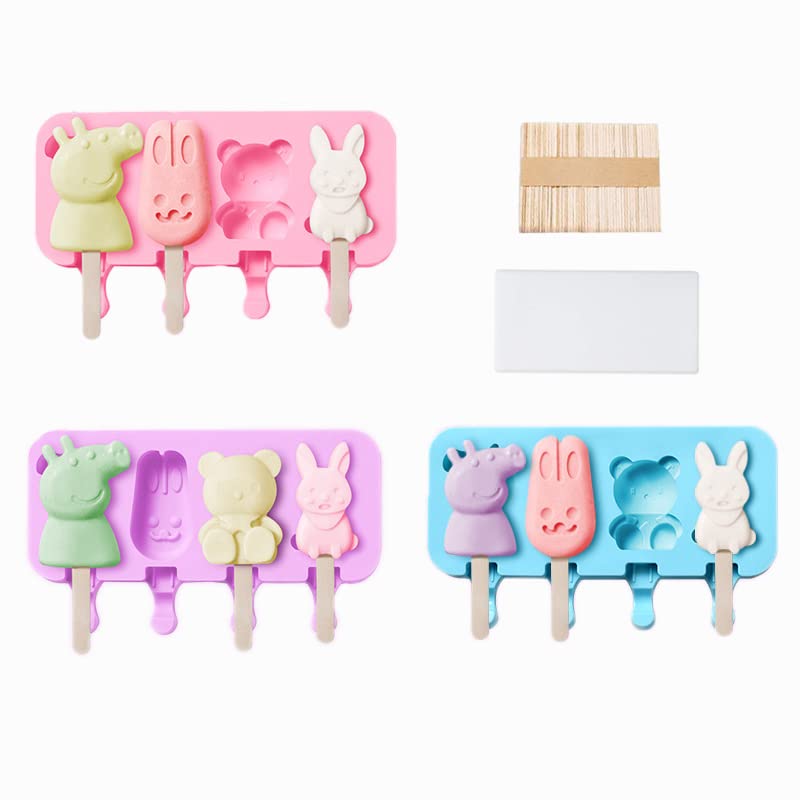 Zenker Backform Eis Am Stiel - Cakesicles Form Für 8 Kucheneis Mit 25 Holzstäbchen