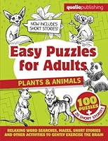 Easy Puzzles for Adults: Activity Book for Seniors with Dementia, Puzzle Books for Alzheimers Patients B0BQ9C35PZ Book Cover