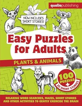 Easy Puzzles for Adults: Activity Book for Seniors with Dementia, Puzzle Books for Alzheimers Patients