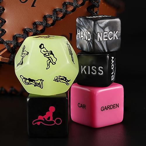 image for PECHOI Sex Dice for Adult Couple Sex Games Sex Toys for Couples Sex Di