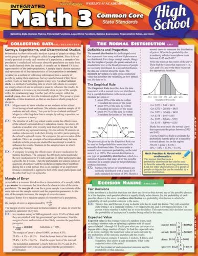Math 3 Common Core 11th Grade: Integrated