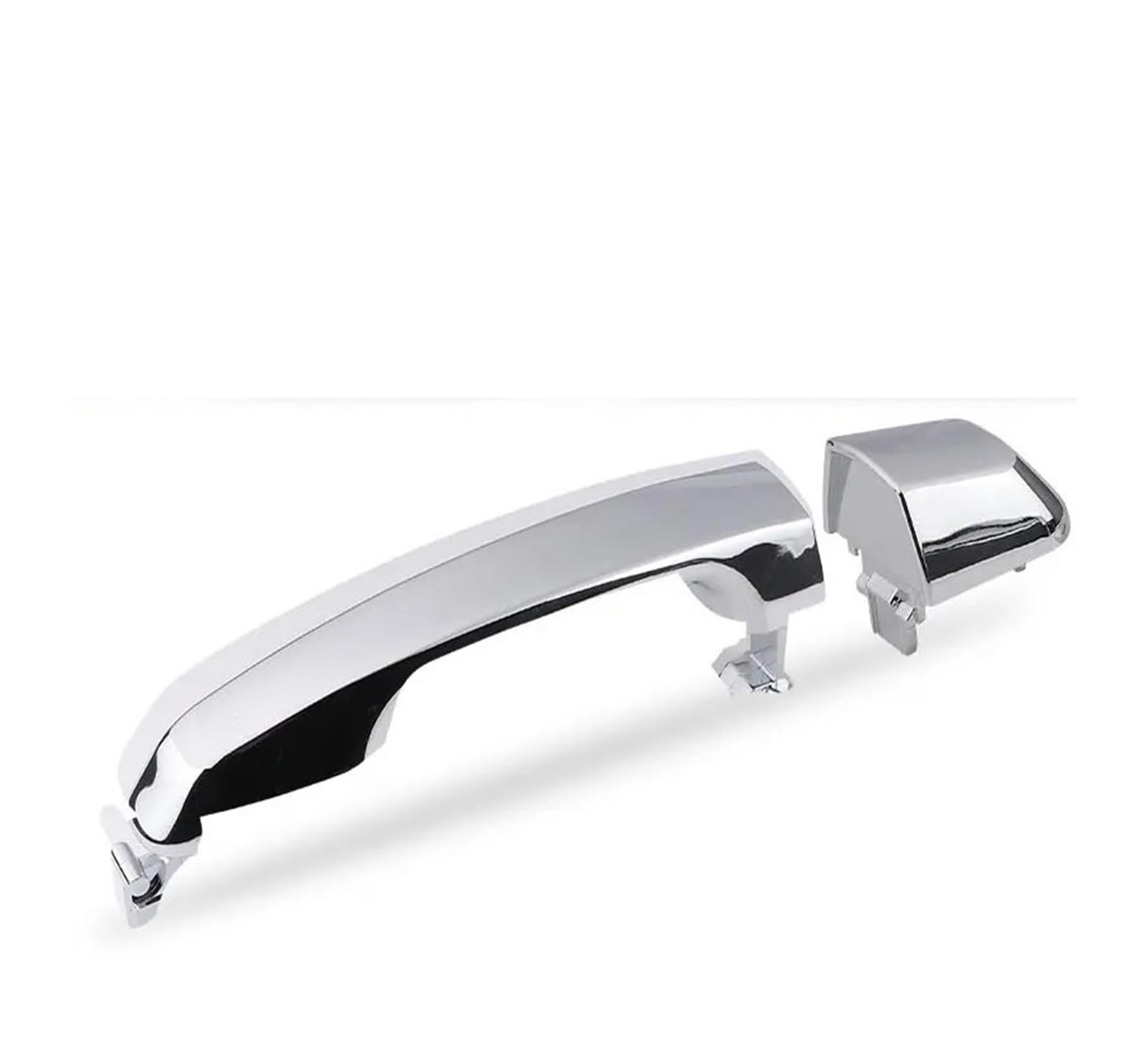 Punxdda Car Exterior Door Handle for Toyota Prado Landcruiser for 4Runner 2010-2017 69211-60090 Rear Left Right Outer Door Handle(Rear Left)