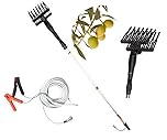 maryse Abbacchiatore Elettrico per Olive 12V - Scuotitore Telescopico 400W - 1000 Battiti/Minuto - Asta Allungabile da 2.1 a 3.1 Metri - L'Attrezzo Professionale per la Raccolta Olive