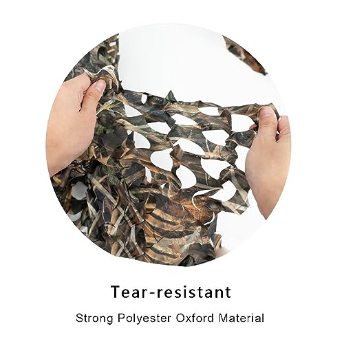 Sitong Bulk Roll Camo Netting For Hunting Military Decoration Sunshade, Tree Camo Bionic+Grass, 1.5Mx2.5M(4.9ftx8.2ft) - Image 4