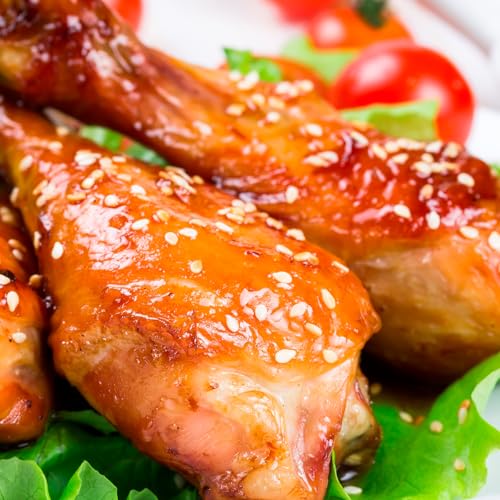 JML Chef-O-Matic Double Door Mini Oven - Electric Cooker with 18 Pre Set Programs with Grill, Air Fryer & Pizza Oven Functions, LCD Display, Dual-Fan Tech & Rotisserie - Complete 7-Piece Accessory Set - Image 7