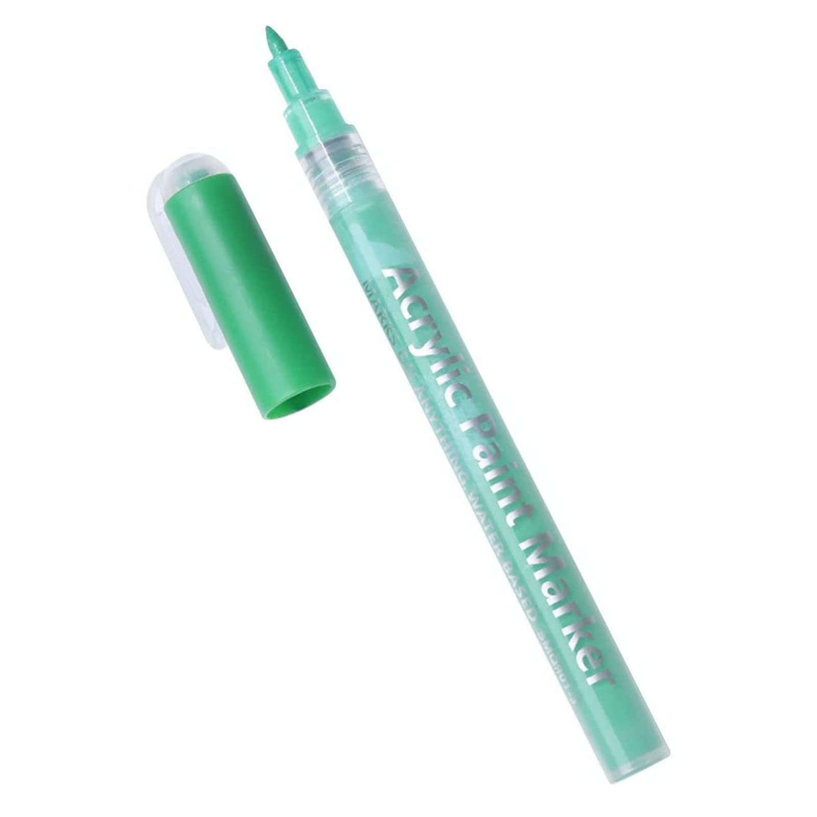 Worparsen Nail Art Pen Multi-functional Fine Details Flower Pattern Nail Art Graffiti Pen Manicure Tool Quick Dry Green