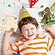 BETESSIN 12x Dino Einladungskarten Kindergeburtstag Junge - Dinosaurier Geburtstagseinladungen Jungen - Dino Einladungen für Kinder zum Geburtstag und Dino-Party, Dinosaurier Mottoparty usw.