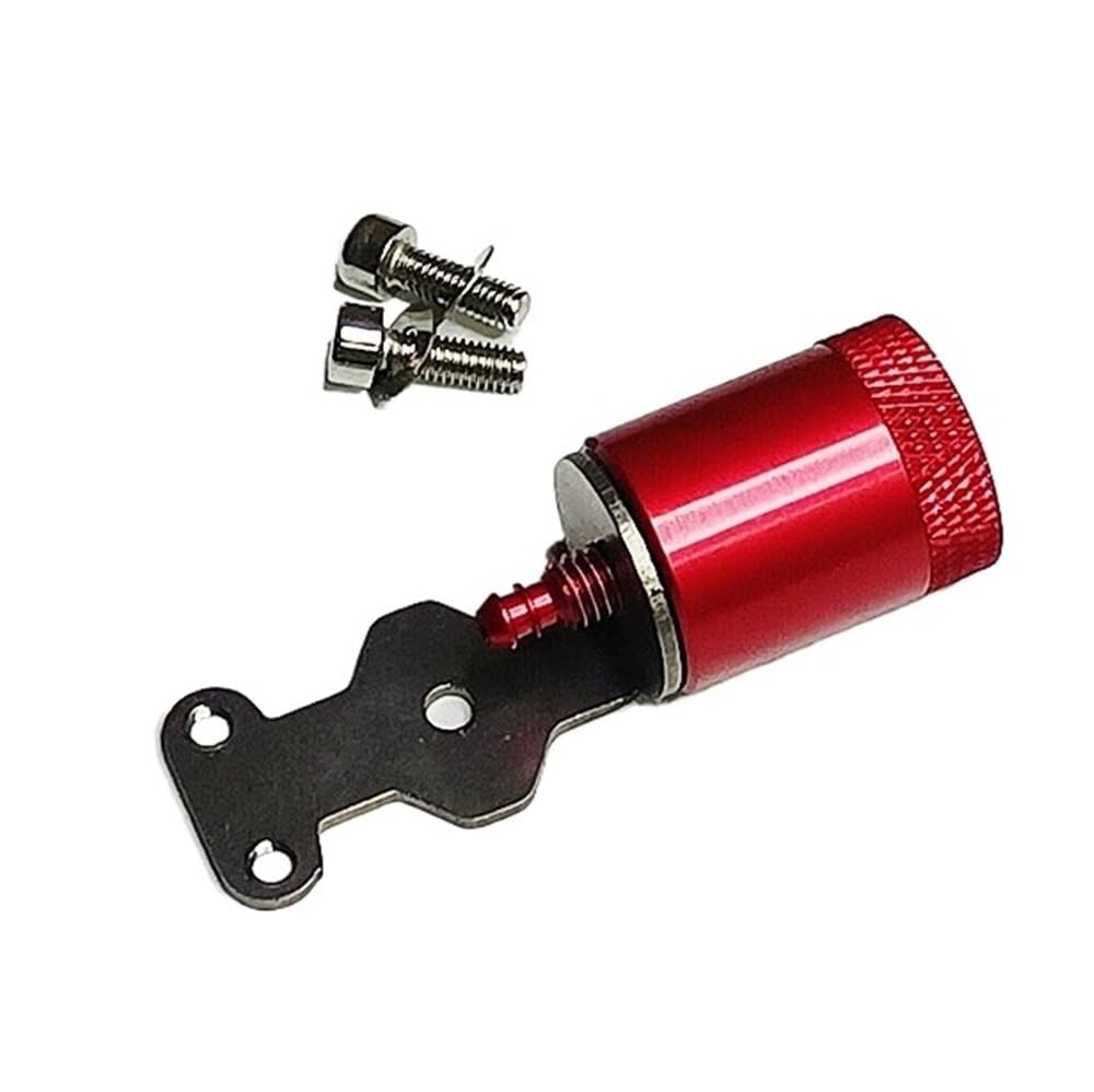 DingMotuo Lubrication Oil Cup with Stainless Steel Bracket for RC Gasoline Boat Axle System - Silver, Red, Gold(Red)