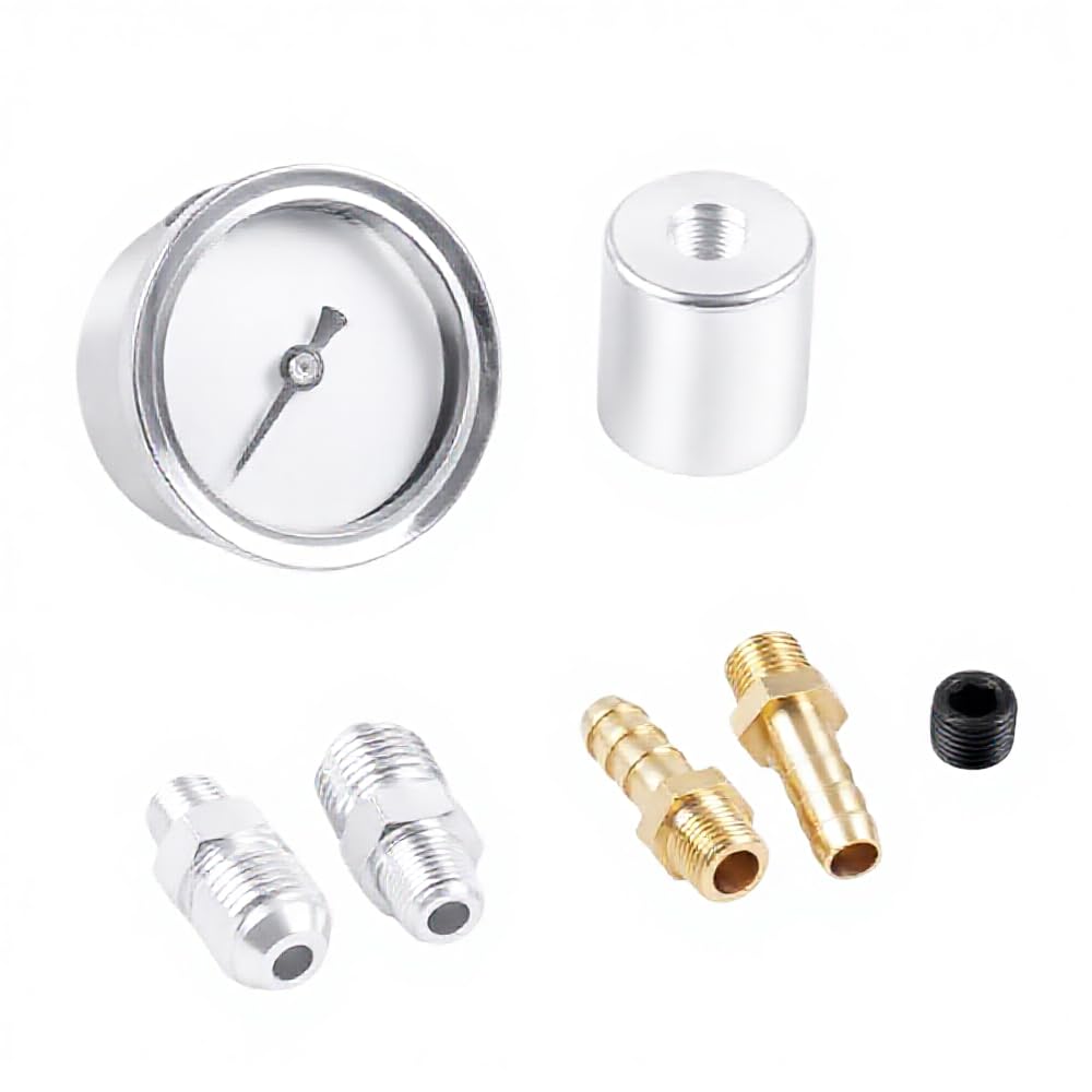 Fuel Pressure Gauge 1/8 NPT Compatible with 88 00