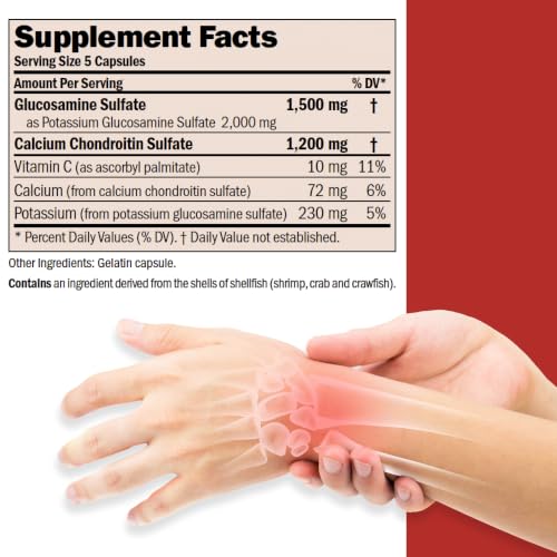 Image of ANDREW LESSMAN Glucosamine 1500 Chondroitin 1200-300 Capsules
