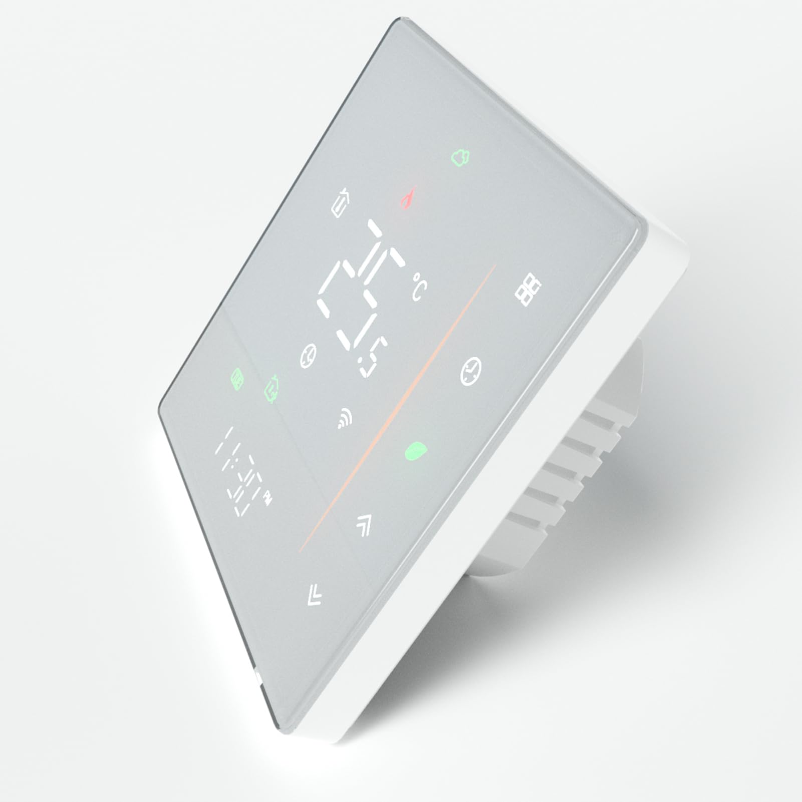 Hyuduo Termostato WiFi Inteligente con Pantalla LED Multicolor,
