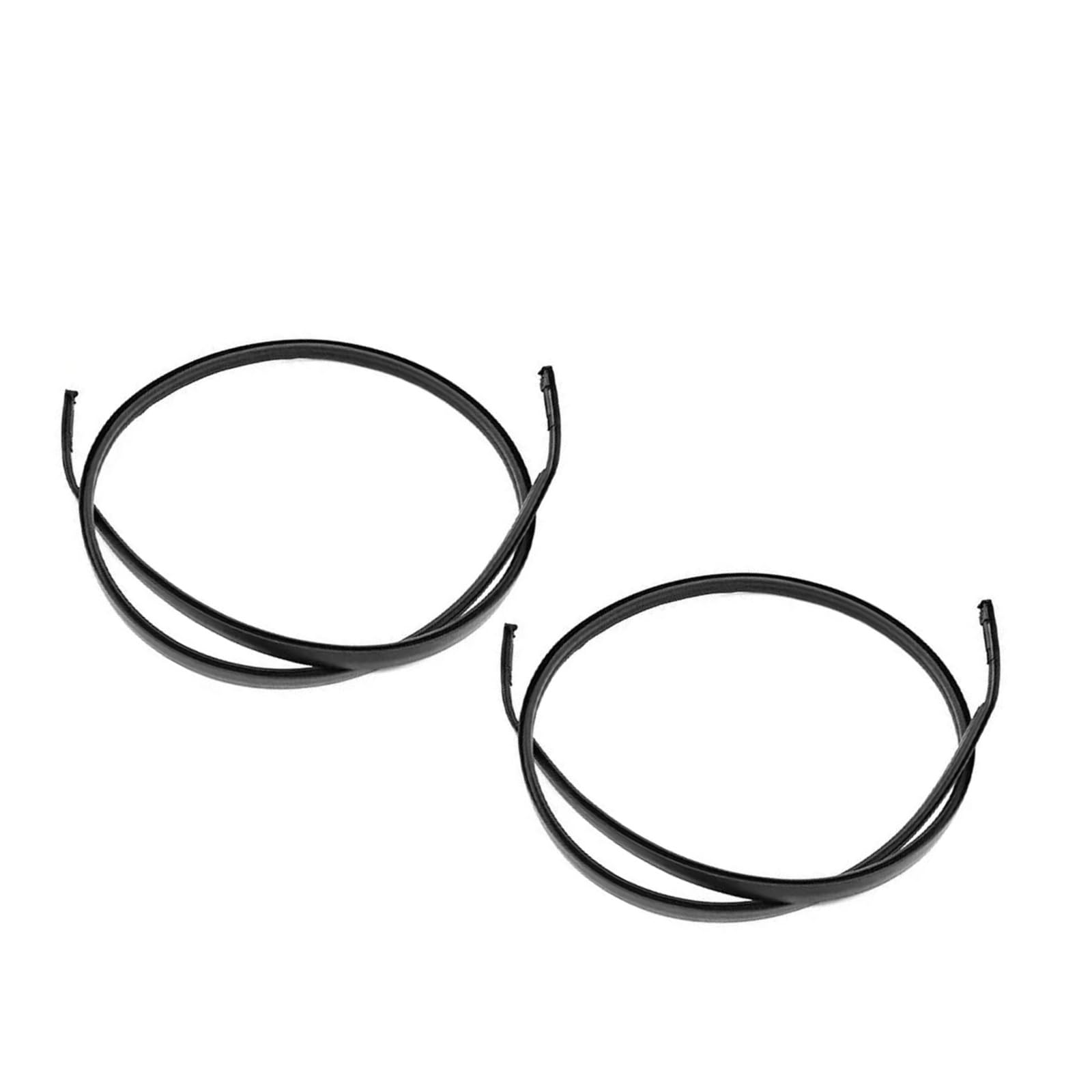 75551-52130 Left+Right Roof Drip Trim Finish Strip Seal 2PCS for Toyota for Yaris Hatchback 2007 2008 2009 2010 2011 Car Weather Stripping