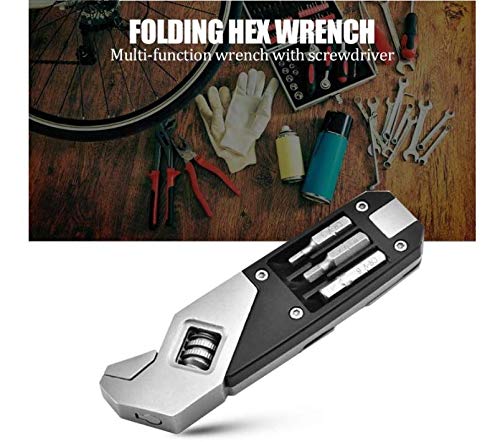 Ymhtd Multifunctional Mini Combination Tool Adjustable Portable Wrench Set Creative Flat Screwdriver/Phillips Screwdriver All In One And Durable Tool Sheath #TOP3