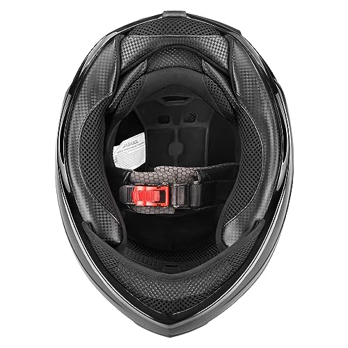 Jagasol JS-QK-111S-MB-L Dot Lightweight Full Face Motorcycle Street Bike Helmets thumb #4