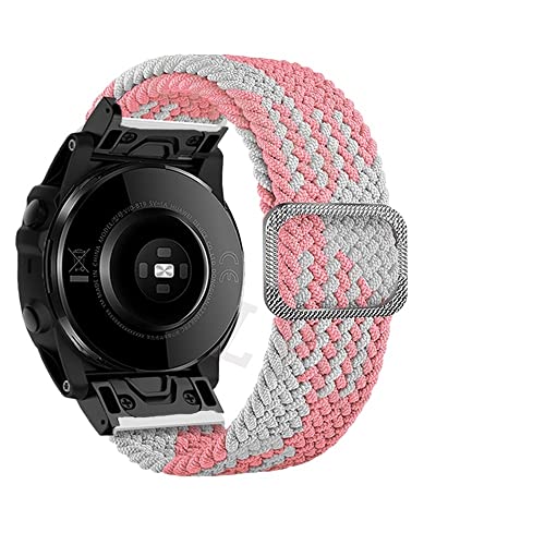 Bracelet nylon Garmin Fenix anti irritation pour remplacer le silicone