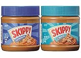 スキッピー ピーナッツバターチャンク 340g・スキッピー ピーナッツバタークリーミー 340g(各1個セット)