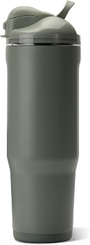 HydroJug Ease2o 32oz Insulated Water Bottle, Straw & Chug Lid, Courtyard