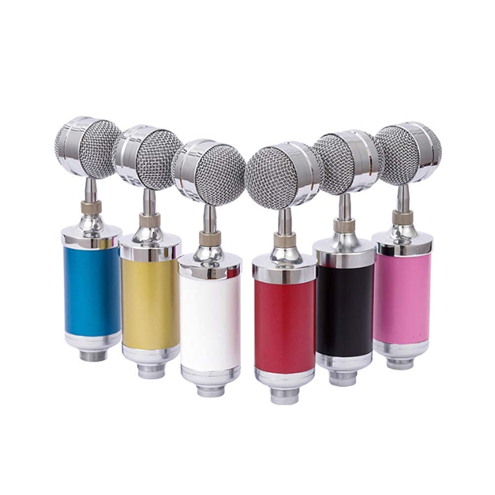 Microfono A Condensatore USB Per PC Da Gioco FEELWORLD VM1 Rosa Con Supporto Da Tavolo – Negozio Ufficiale Feelworld