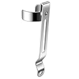 LIGHTFE B103 Flashlight Clip for 13-14mm Diameter, 5.5-5.9mm Slot Width - Stainless Steel Pen, Hat, Pocket, or Bag Clip