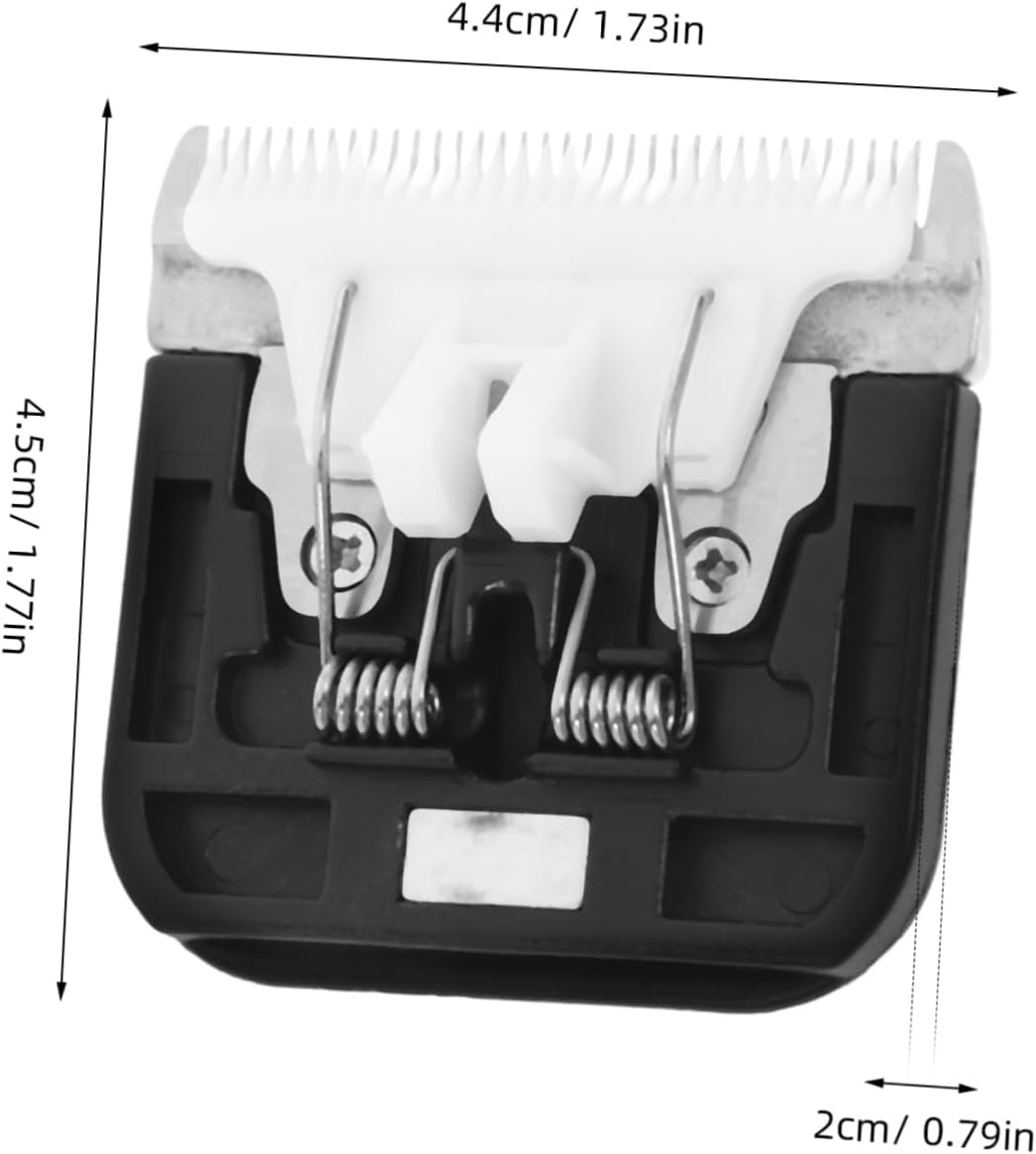 Didiseaon 10pcs Pet Dander Remover Dog Hair Clipper Blades Replacement for Dog and Cat Trimmers Portable and Replaceable