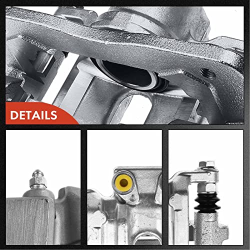 A-Premium Disc Brake Caliper Assembly with Bracket Compatible with Select Hyundai and Kia Models - Santa Fe 2010-2016, Santa Fe Sport, Santa Fe XL, Sorento, Sport Utility - Rear Left Driver Side by A-premium - Image 7