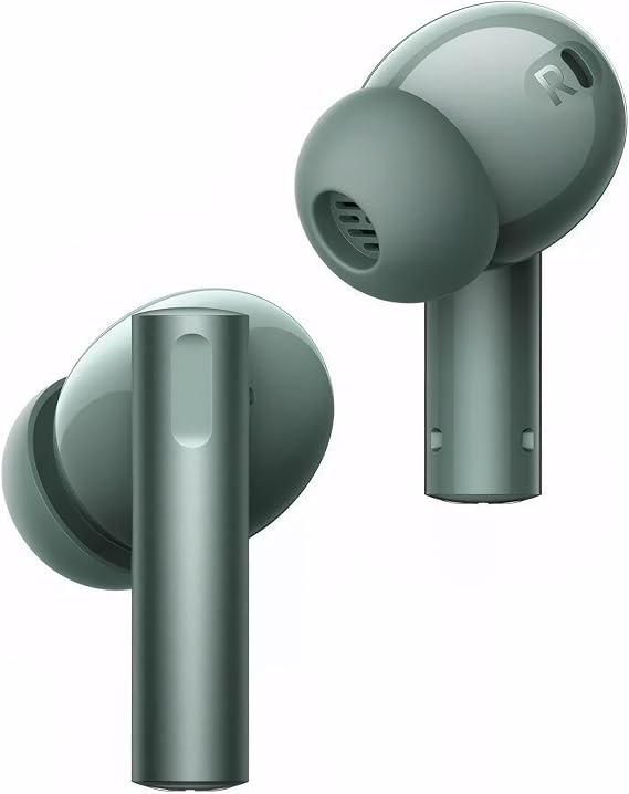 realme Air 6 True Wireless Earbuds, 50dB Active Noise Reduction, Hi-Res Sound, LHDC, 12.4mm Dynamic Bass Driver, 6 Mics Clear Call, 40H Battery, Bluetooth 5.3, IP55 Water Resistance - (Green)