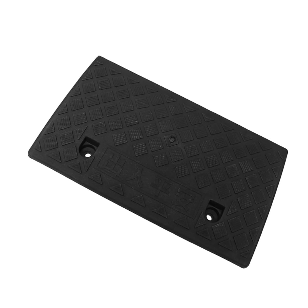 Cabilock Car Wheel Ramp Rubber Drive Over Cable Protector 10cm High Mower Ramp Wheelchair Accessible