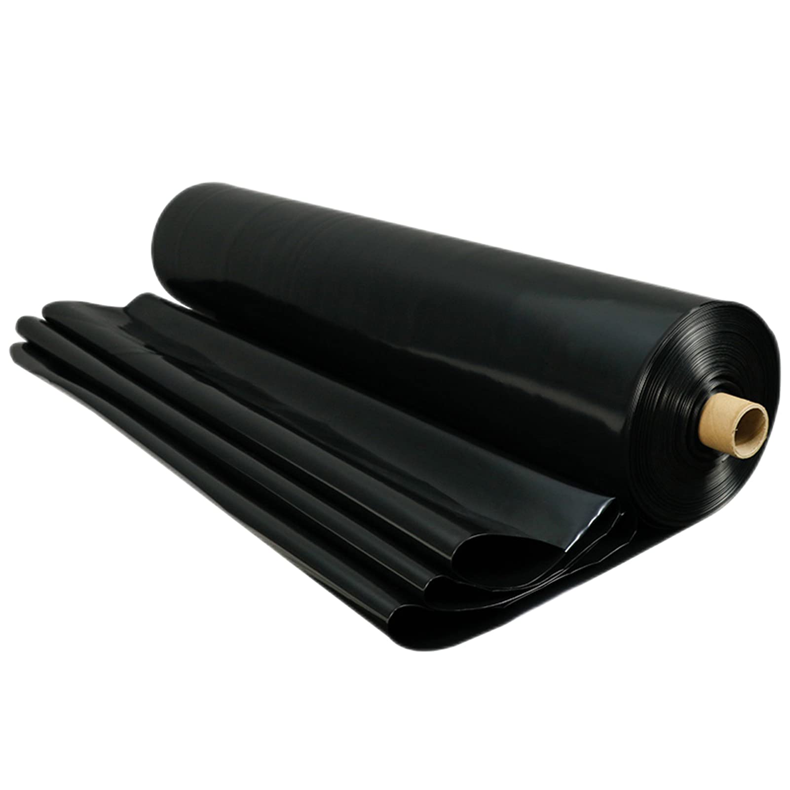 Telo Per Laghetto Nero HDPE 4x4m - Resistente UV, Flessibile, Sicuro Per Pesci E Piante