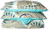 INK+IVY Mira 200TC Duvet Cover Set, King, Blue