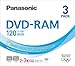 Produktbild Panasonic LM-AF120LE3 DVD-Rohling DVD-RAM 3-fache Brenngeschw 120 Minuten Gold