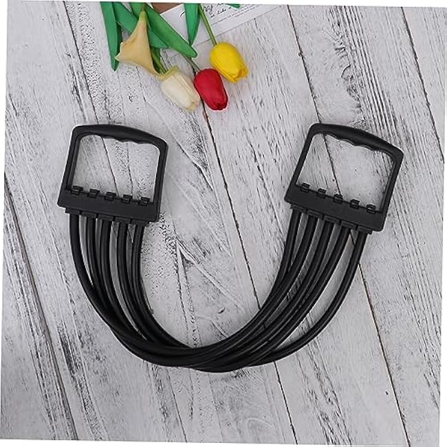 balacoo Gym Accessories for Women Chest Expander Spring Steel Exerciser Arm Pulling Band Muscle Fitness Training Equipment Random Colors