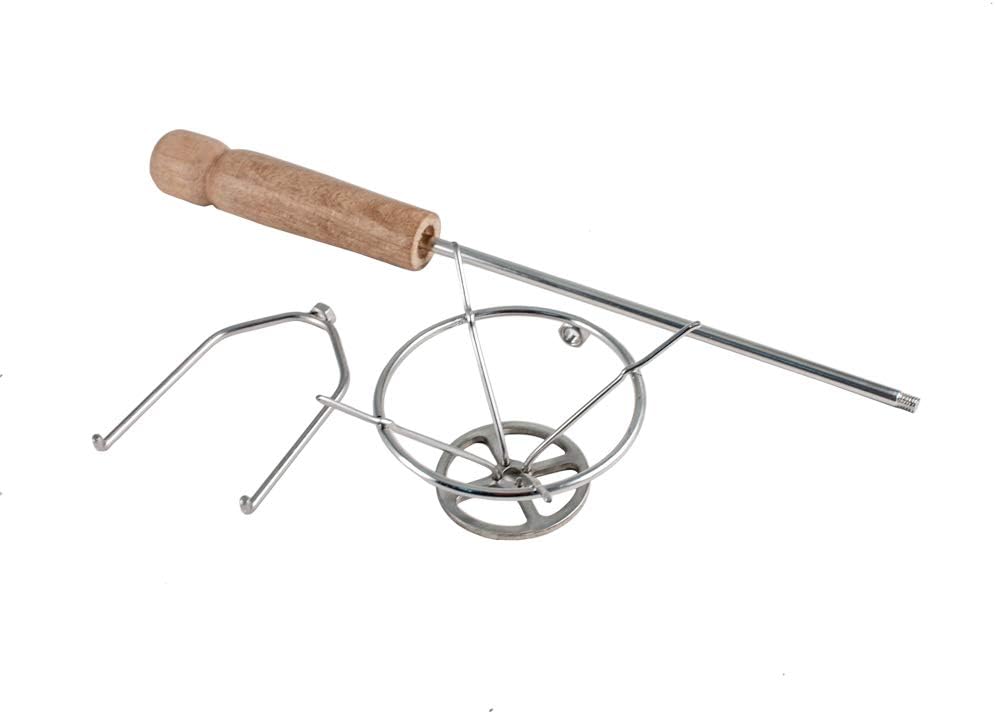 Stainless Steel Torching Basket and Handle for Enameling SFC Tools- 54-050