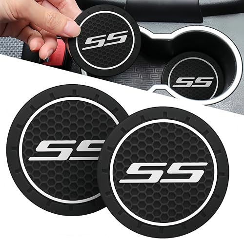 Tapetes de silicona para portavasos automotriz 2 piezas miniatura 1