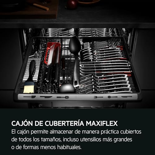 Miniatura 5 de Aeg Fsb64907z Lavavajillas Integrable, 60 Cm, 14 Cubiertos, Secado Airdry, Brazo Aspersor Satélite, Cristalería, 7 Programas, 3 Temperaturas, 44 Db A , Serie 6000, Clase C