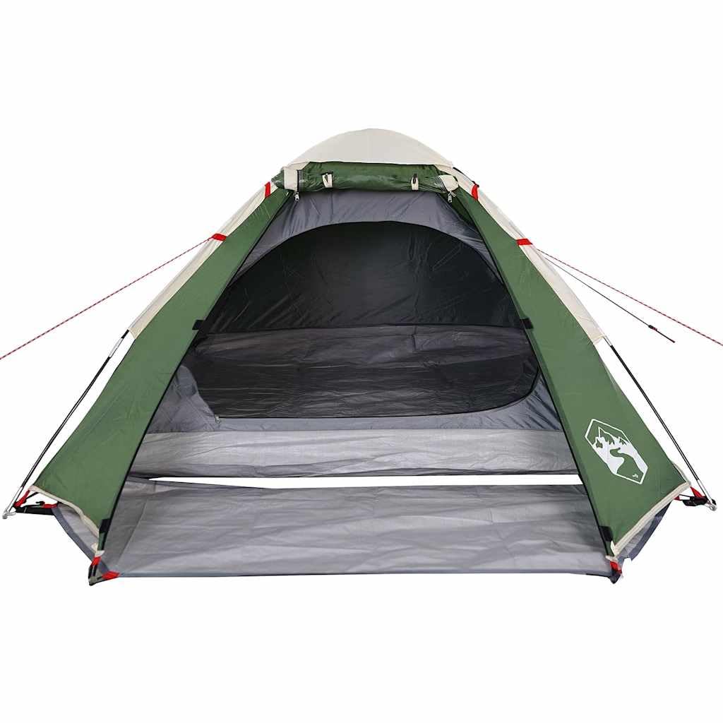 Tente de Camping à Dôme 2 Personne Vert Imperméable Extérieur H | Tente Dôme Facile à Installer pour Camping, Pique-Nique, Randonnée, Randonnée, Trekking