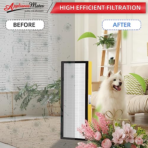FLT4825 HEPA Filter B Replacement for G-Guardian Air Purifier AC4825 AC4300 AC4800 AC4900 AC4850 Models, 4 HEPA Filters and 8 Pre-Filters by APPLIANCEMATES - Thumbnail 3