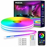 PASCIA neon Patti Light Colour Changing Room Decoration Gaming Setup led Ribbon