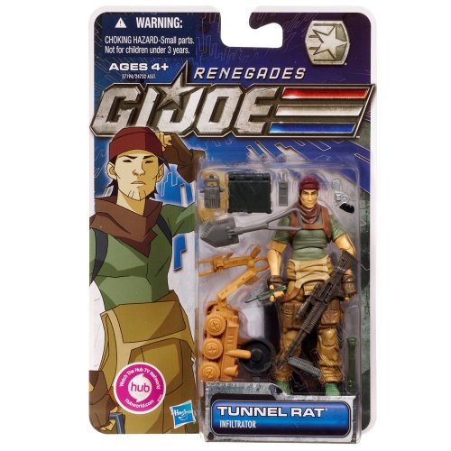 G.I. Joe 30th Anniversary 3 3/4 Inch Action Figure Tunnel Rat Renegades