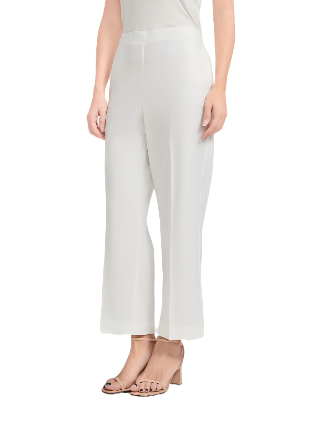 KYAL Womens High Waisted Stretchy Work Pants Straight Leg Business Office Trousers