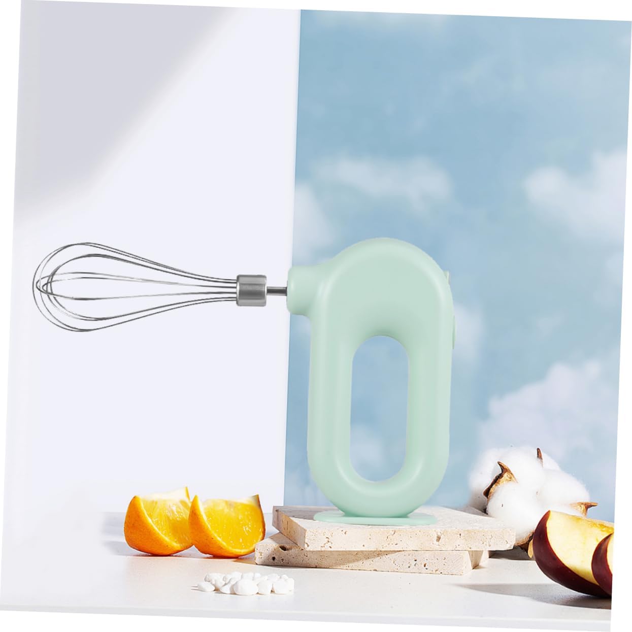 STOBAZA Egg Beater Whisk Electric Power Hand Mixer Hand Mixer Set Efficient for Baking