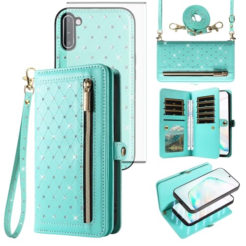 Portefeuille amovible Note 10 5G Asuwish pour regrouper vos cartes et sécuriser votre mobile